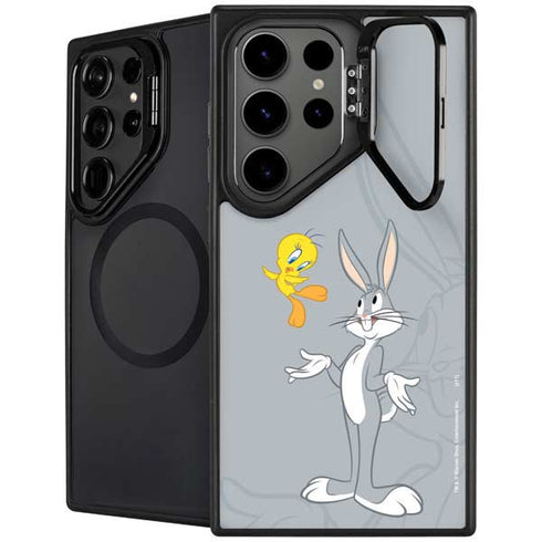 Looney Tunes Bugs Bunny Double Galaxy S25 Ultra Kickstand Case